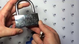 Как взломать навесной замок EXTRA Top Security