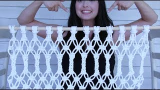 Dekiru DIY : Macrame Door Hanger for under $50