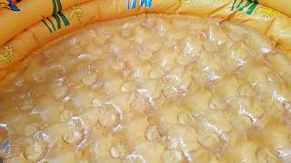 Part1 cara menambal kolam renang plastik yg sobek