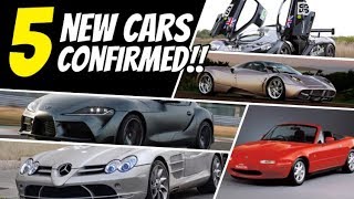 *HUAYRA* + *SLR* returning in GT SPORT!! (5 New Cars for 1.34!!)