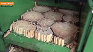 Промышленный дровокол ТВ 900 с автоподачей
