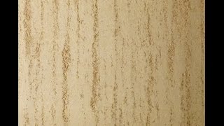 Нанесение декоративной штукатурки "Травертин". The application of decorative plaster "Travertine".