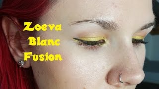 GRWM Gelbes Augenmakeup | Zoeva Blanc Fusion | beauty rookie