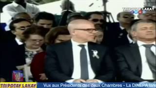 Diskou Prezidan Jovenel Moise ak repons pou Donald Trump nan okazyon Jounen viktim tranbleman an