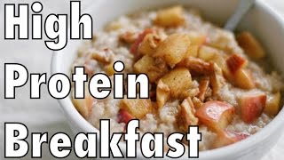 High Protein Breakfast for Fat Loss and Muscle Tone