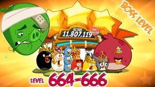 Angry Birds 2 Cobalt Plateaus Hamberg – LEVEL 664–666 BOSS LEVEL CHEF PIG