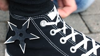 Как Завязывать Шнурки как Ниндзя?