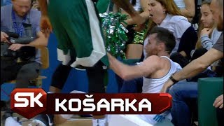 Buran Završetak Meča Panatinaikos - Real | SPORT KLUB Košarka
