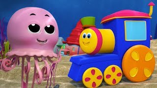 Боб Поезд | Чудесное Мировое Море Россия | детская песня | Bob Train Wonderful World Of The Sea