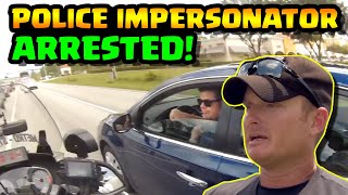 POLICE IMPERSONATOR --- ARRESTED --- AGAIN!!!