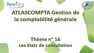 Comment Consulter les Etats comptables sur ATLASCOMPTA ?