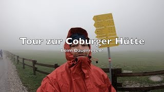 Von der Ehrwalder Alm zur Coburger Hütte | Wandern im Regen