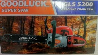 Обзор бензопилы Goodluck GLS 5200
