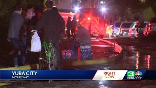 Dozens displaced after fire damages Yuba City apartments