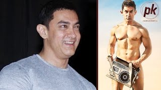 PK's Controversial Poster :Aamir Khan Calls It A Key Art