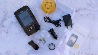 Беспроводной эхолот Lucky FF718LiC / Wireless Fish finder/ Рыбалка / Поиск рыбы /