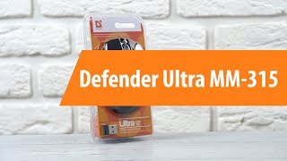 Распаковка мыши Defender Ultra MM-315 / Unboxing Defender Ultra MM-315