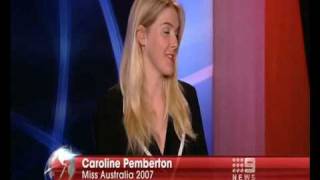 Nine News - Kristina Keneally has a dig at Miss Australia