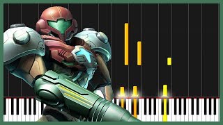 Title Theme - Metroid Prime 3 [Piano Tutorial] (Synthesia) // Torby Brand