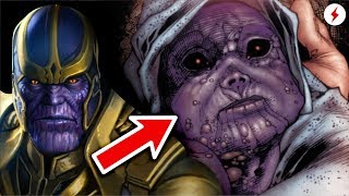 A TERRÍVEL HISTÓRIA DO THANOS  - ELE É UM HUMANO | Espaço Nerd