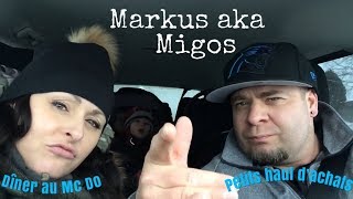 VLOG-MARKUS SE PREND POUR MIGOS, ON DÎNE AU MCDO ET PETIT HAUL D'ACHATS // 10 MARS 2018