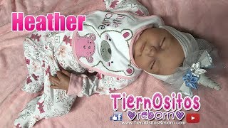 Bebé Reborn KIT/MODELO HEATHER  creado por TiernOsitos Reborn /Bebes reborn hechos en Mexico