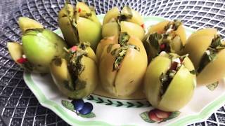 Готовим у Каси / зеленые помидоры острые помидоры / вкусный рецепт /рецепт помидор