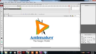 logo intro in flash