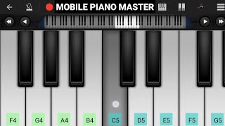 Tere Mast Mast Do Nain Piano|Piano Keyboard|Piano Lessons|Piano Music|learn piano Online|Piano App