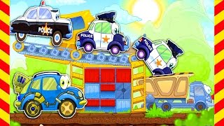 Мультик игра -  машина Вилли 2 на металлобазе. Развивающее видео про маленькие машинки с глазами