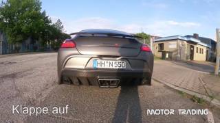 Porsche Panamera Turbo Mansory Brutal Exhaust Sound | Motor Trading