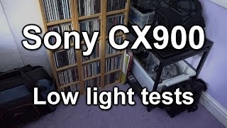 Low light test: Sony HDR-CX900 camcorder vs Panasonic x920 and Canon HF-G30 (XA20/XA25)
