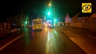 Пьяный водитель сбил мать с ребёнком на пешеходном переходе в Минске