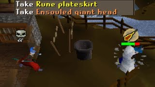 Deadman Tourny Day 2 - Hill Giant Boss + First Major Death