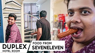 Duplex room in Penang - KL to Penang Bus trip and SNACKS