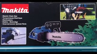 Обзор электропилы Makita UC 4041 A  ч.2
