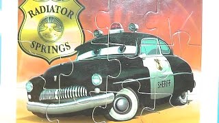 Police car - collect puzzles