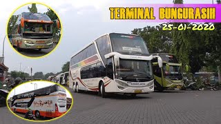 Aktifitas Sore Hari TERMINAL BIS TERSIBUK SE-ASIA TENGGARA ⁉ Bungurasih Surabaya 2020