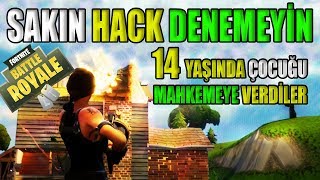 SAKIN HACK DENEMEYİN BİZDEN SÖYLEMESİ (Fortnite Battle Royale Hack ve Cheat Cezası)
