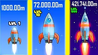 ЭВОЛЮЦИЯ РАКЕТЫ ЧТОБЫ ДОСТИЧЬ КОНЦА В ИГРЕ SPACE COMPANY!