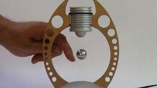 Schwebende Kugel -  Levitating magnetic Sphere