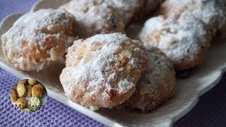 Мини-штоллены,праздничное рождественское творожное печенье/Stollen Konfekt