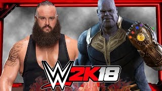 Braun Strowman vs Thanos