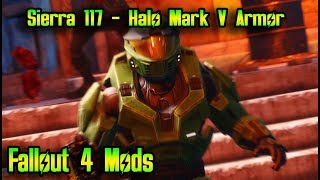 Fallout 4 Mods - Sierra 117 (Halo Mark V Armor Remake)