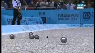 Thailande # Italie demi-finale Championnat du monde pétanque Marseille 2012