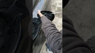Как снять лючок (крышку бака) mercedes cl, w221