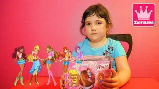 РАЗЫГРЫВАЕМ ИГРУШКИ! WINX Открываем яйца шары с сюрпризом Чупа Чупс Винкс | Open balls Chups club