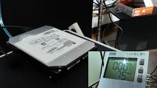 HGST Ultrastar He10の動作音と消費電力