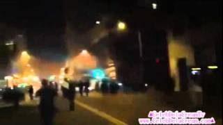 America - Police Shooting At Peaceful Protesters !!!