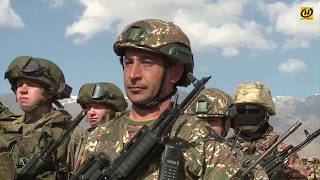 Совместные армейские учения: борьба с банд-формированиями